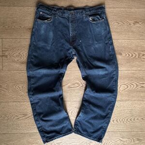 Dickies Men's Navy and Blue Jeans
